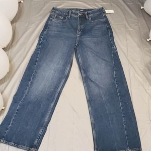 Wide leg jeans